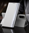 Чохол-книжка Electroplated Ultra-Thin для Samsung Galaxy A13 4G - сріблястий