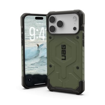 Оригинальній чехол UAG Pathfinder с MagSafe на iPhone 17 Pro Max - olive