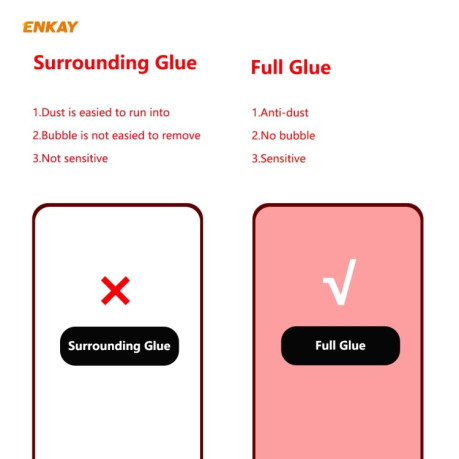 Защитное стекло ENKAY Hat-prince Full Glue 0.26mm 9H 3D на Redmi Note 9S / Note 9 Pro - черное