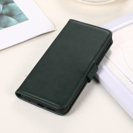 Чехол-книжка Cow Texture для Xiaomi 14T Pro - зеленый