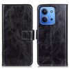 Чохол-книжка Magnetic Retro Crazy Horse Texture на Xiaomi Redmi 15C 5G/4G EU 173mm/Poco C85 5G - чорний