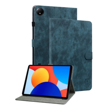 Чохол-книжка Embossed Tiger Pattern Leather для Xiaomi Redmi Pad SE 8.7 - синій