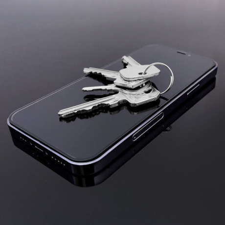 Захисне скло Wozinsky Full Glue Super Tough Screen Protector для iPhone 15 Pro Max - чорне
