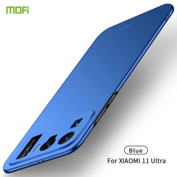 Ультратонкий чехол MOFI Frosted на Xiaomi Mi 11 Ultra - синий