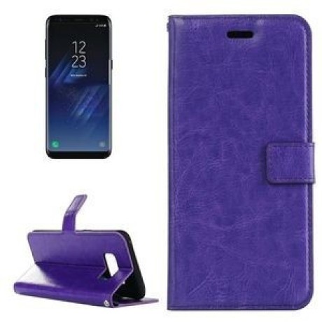 Чехол-книжка Retro на Samsung Galaxy S8 /G950-фиолетовый