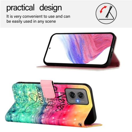 Чехол-книжка 3D Painting для Motorola Moto G55 - Dreams