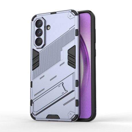 Противоударный чехол Punk Armor для Samsung Galaxy A56 5G - серый
