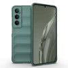 Силиконовый чехол Magic Flannel для Realme C65 4G Global - зеленый