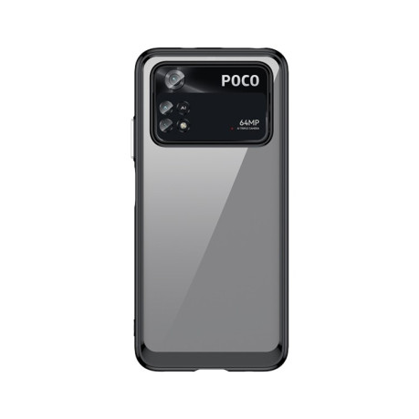 Чохол протиударний Colorful Acrylic Series для Xiaomi Poco M4 Pro 4G - чорний