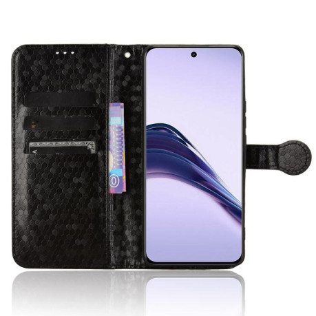 Чехол-книжка Honeycomb Dot для Realme 14 Pro Lite / 13 Pro Global - черный