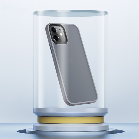 Противоударный чехол Benks Skin Hand Feeling Serie на iPhone 12 Mini - серый