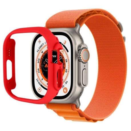 Противоударная накладка Half-inclusive для Apple Watch Ultra 49mm - красный
