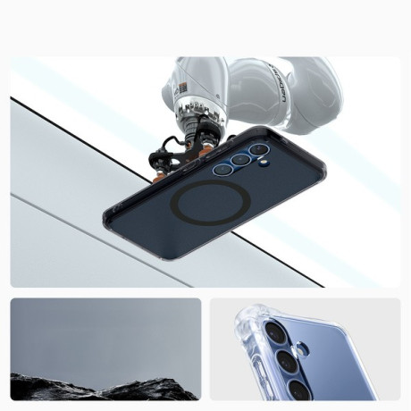 Оригинальный чехол Spigen Ultra Hybrid Mag для Samsung Galaxy S25 - Frost Black