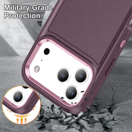 Двосторонній протиударний чохол Life Waterproof Rugged для iPhone 17 Pro Max - рожевий