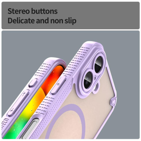 Чохол Armor Glaze з MagSafe Magnetic на iPhone 17 - фіолетовий