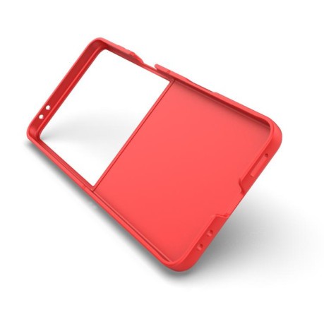 Силіконовий чохол Magic Flannel для Samsung Galaxy Flip 7 5G - чорний