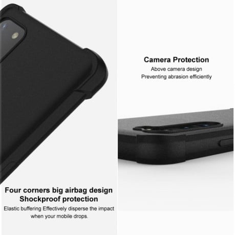 Противоударный чехол IMAK All-inclusive Airbag на Xiaomi 14 5G - черный