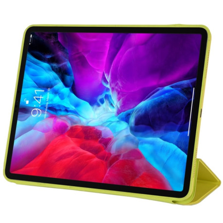 Чохол 3-fold Solid Smart Case для iPad Pro 12.9 (2020) - жовтий