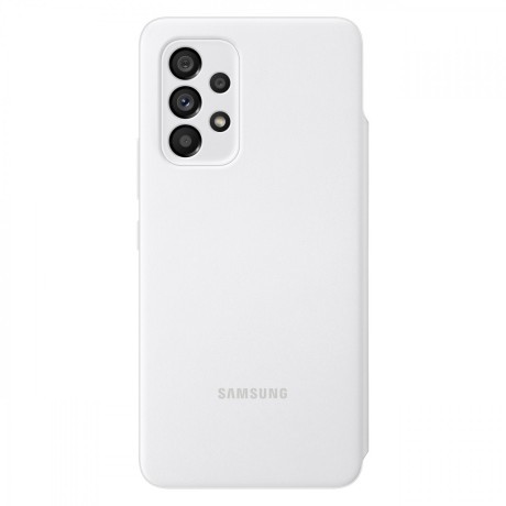 Оригинальный чехол-книжка Samsung S View Wallet для Samsung Galaxy A53 - белый