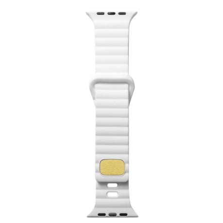 Pемінець Breathable Skin-friendly для Apple Watch Ultra 49mm / Series 8/7 45mm / 44mm / 42mm - білий
