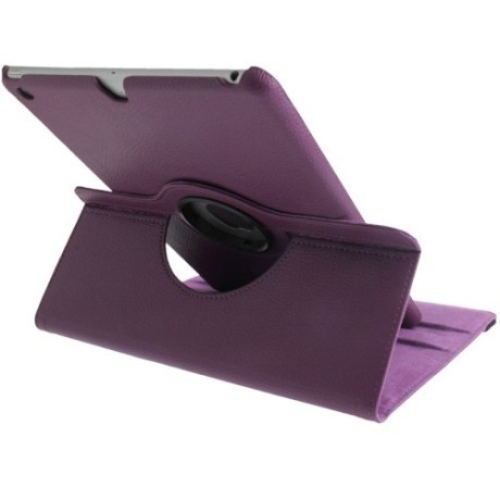 Чехол 360 Degree Litchi Texture  Case фиолетовый для iPad Air