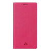 Чохол-книга ViLi Texture на Samsung Galaxy A10-рожевий