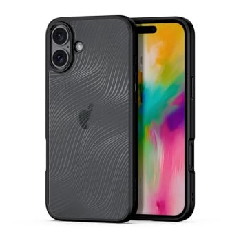 Чехол DUX DUCIS Aimo Series гибрид на iPhone 16 - черный