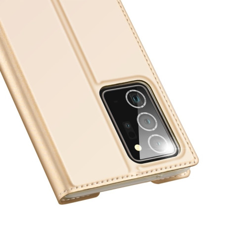 Чохол-книжка DUX DUCIS Skin Pro на Samsung Galaxy Note 20 Ultra - золотий
