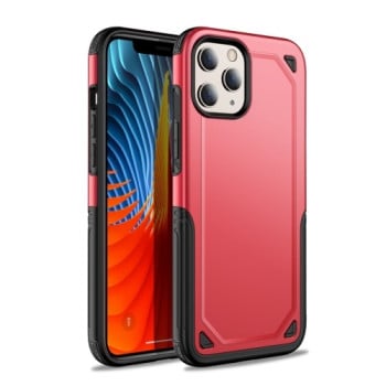 Противоударный чехол Rugged Armor на iPhone 12 Pro Max - красный