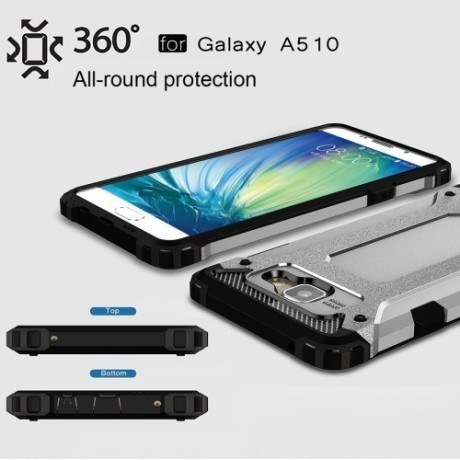 Протиударний Чохол Rugged Armor Grey для Samsung Galaxy A5 (2016) / A510