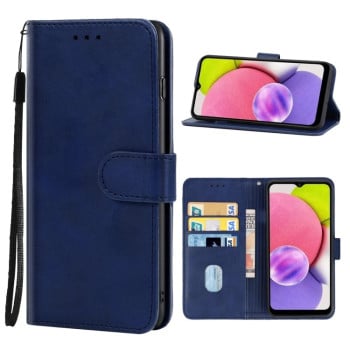 Чехол-книжка EsCase для Samsung Galaxy A04s Leather Phone Case - синий