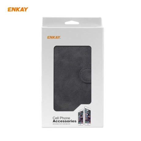 Чехол-книжка ENKAY Hat-Prince на Samsung Galaxy A52/A52s - черный