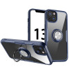Противоударный чехол Acrylic Ring Holder на iPhone 14/13 - синий