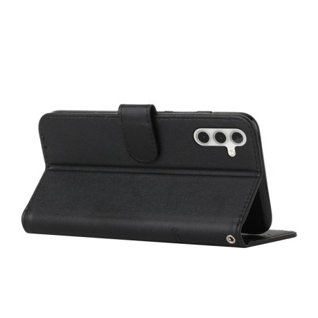 Чохол-книжка Stitching Calf Texture для Samsung Galaxy S25+ / S24+ 5G - чорний