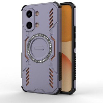 Протиударний чохол Butterfly Armor з MagSafe на Xiaomi Redmi Turbo 5 Max / Poco X8 Pro Max — фіолетовий