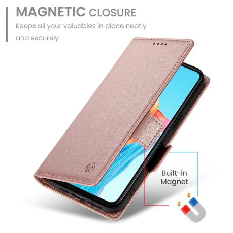 Чохол-книжка Side Buckle Magnetic Frosted Leather для OPPO A5 PRO 5G - золото