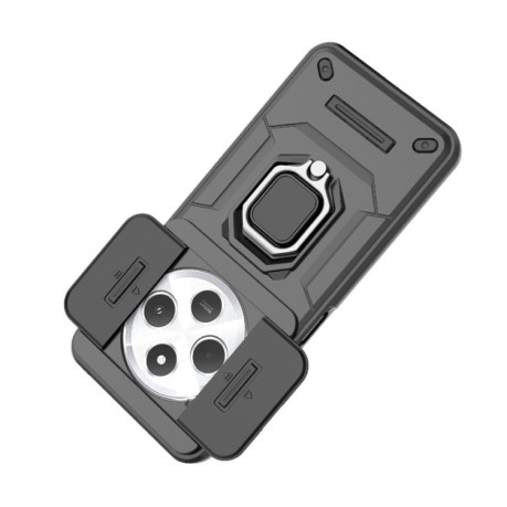 Противоударный чехол Sliding Camshield для Xiaomi Redmi 14C 4G/Poco C75/Redmi A4 5G - серый