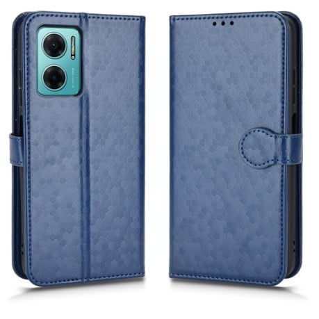 Чехол-книжка Honeycomb Dot для Xiaomi Redmi Note 11E/Redme 10 5G - синий