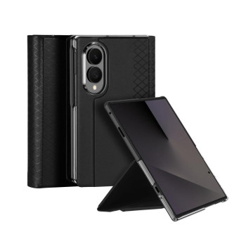 Чехол-книжка DUX DUCIS Bril Series на Samsung Galaxy Fold8 5G — чёрный