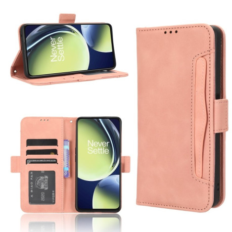 Чохол-книжка Skin Feel Calf для OnePlus Nord N30/CE 3 Lite - рожевий