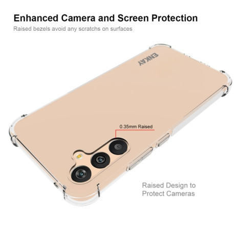 Противоударный чехол ENKAY Clear для Samsung Galaxy A34 5G - прозрачный