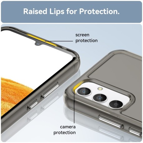 Противоударный чехол Candy Series для Samsung Galaxy A34 5G - серый