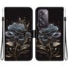 Чехол-книжка Colored Drawing Series на OPPO Reno 12 Pro 5G Global - Rose
