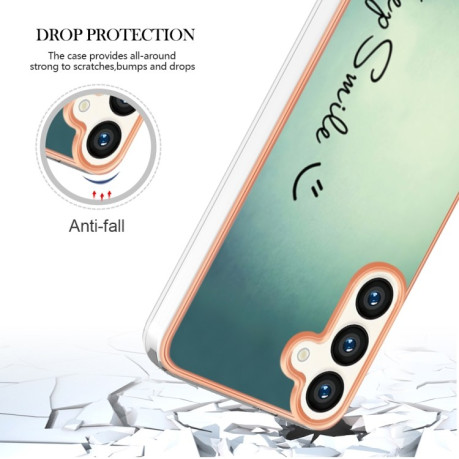 Протиударний чохол Electroplating IMD для Samsung Galaxy S24 5G - Smile