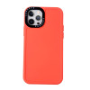Противоударный чехол Black Lens для iPhone 14 - оранжевый