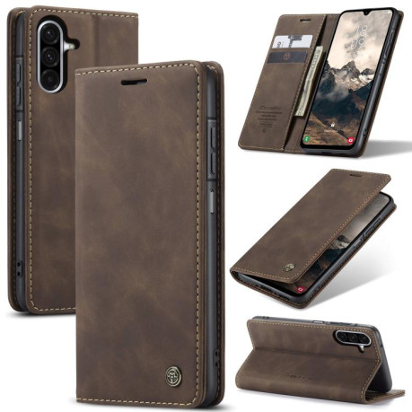 Чохол-книжка CaseMe-013 Multifunctional  для Samsung Galaxy A26 5G - кавовий