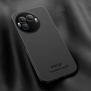 Чохол HUIYI Leather Magnetic на Realme GT 8 Pro — чорний