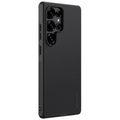 Противоударный чехол NILLKIN Super Frosted для Samsung Galaxy S25 Ultra 5G - черный