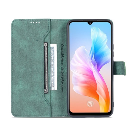 Чехол-книжка AZNS Dream II Skin Feel Horizontal Flip Leather для Vivo S10e / V23e 5G - зеленый