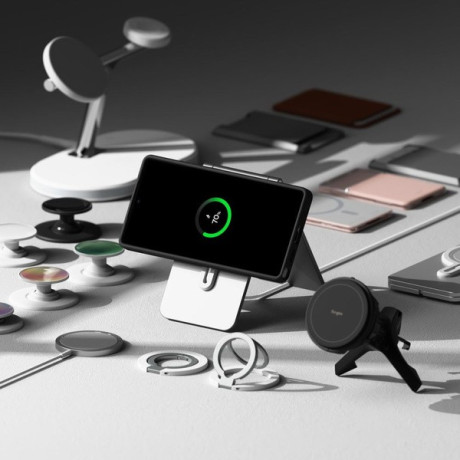 Оригінальний чохол Ringke Silicone MagSafe для Samsung Galaxy S25 Ultra - чорний